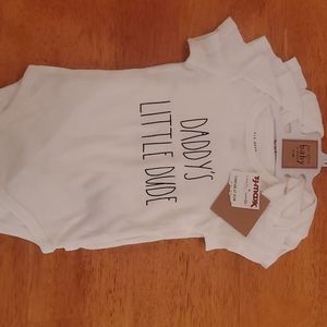 Rae Dunn 3 pack onesies